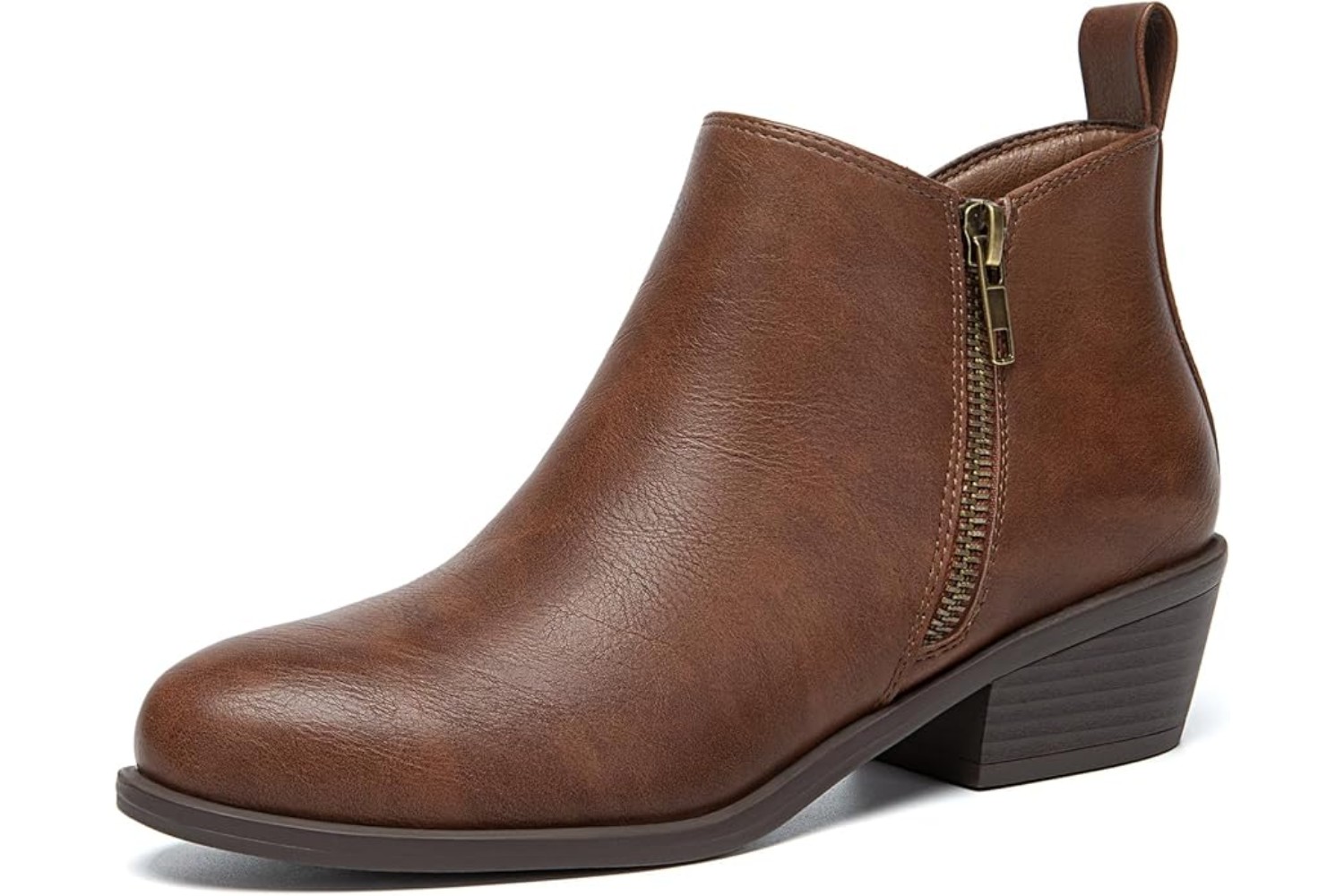 Chunky Low Heel Comfortable Boots